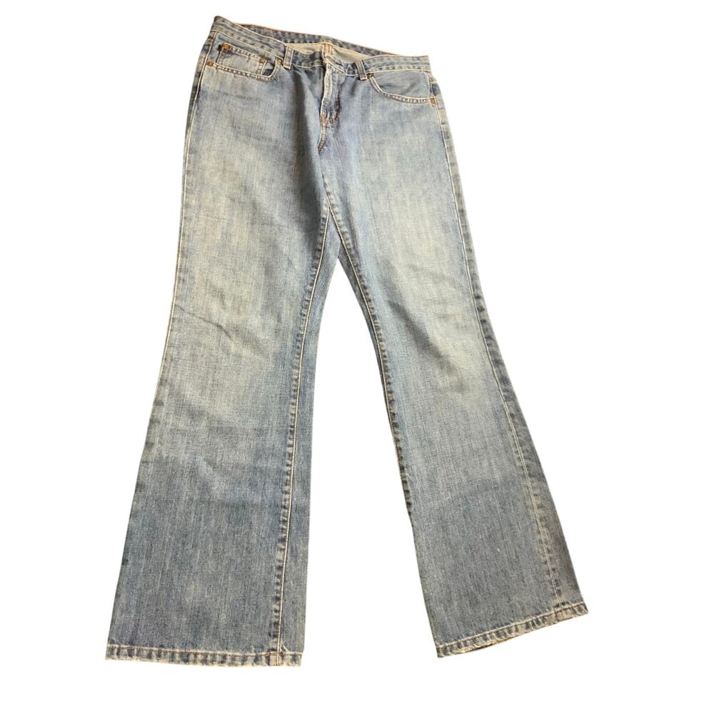 Ralph Lauren RL Jeans Co Kelly Jean Womens 12x32 Bootcut Light Wash Denim